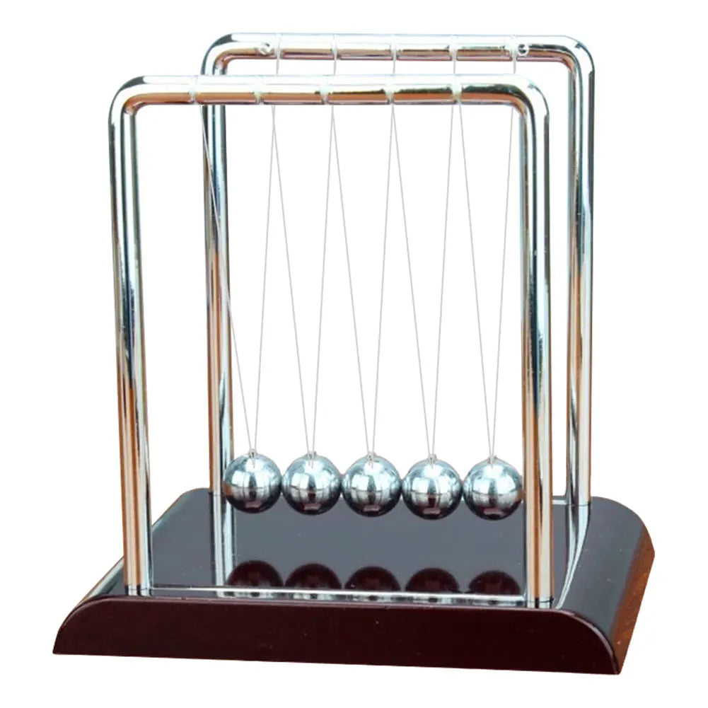 Newtons Cradle Balance Balls School Teaching Supplies Physics Science Pendulum Desk Toy Stress Relief Gifts Home Decoration