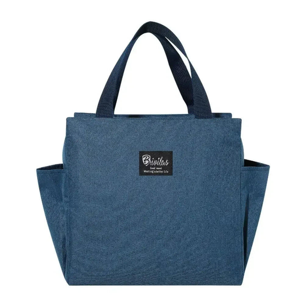 Multifunctional Zipper Thermal Lunch Bags For Women Large Capacity Waterproof Portable Cooler Bag Box Insulated Picnic Food Bag
