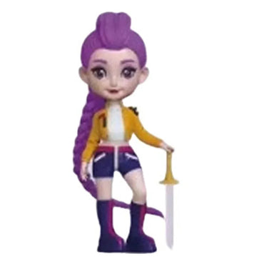 2026 IN stock Hot Anime KPop Devil Hunter Doll Vinyl Toy Rumi Mira Zoi Character Vinyl Mask Blind Box Ornament Toy Birthday Gift