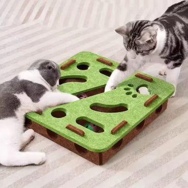 Interactive Cat Puzzle Toy – Keep Indoor Cats Active & Entertained