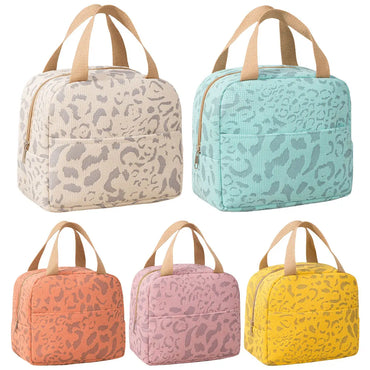 Insulated Lunch Bag Lunch Tote Bag with Aluminum Foil Thermal Lunch Box Bag Multi-Function Large Capacity for Outdoor Travel