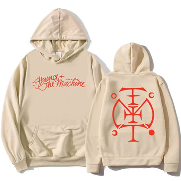 Sigil Hoodie FLORENCE +THE MACHINE Print Sweatshirts Long Sleeve Casual Loose Female Pullovers Hooded Unisex Streetwear Women