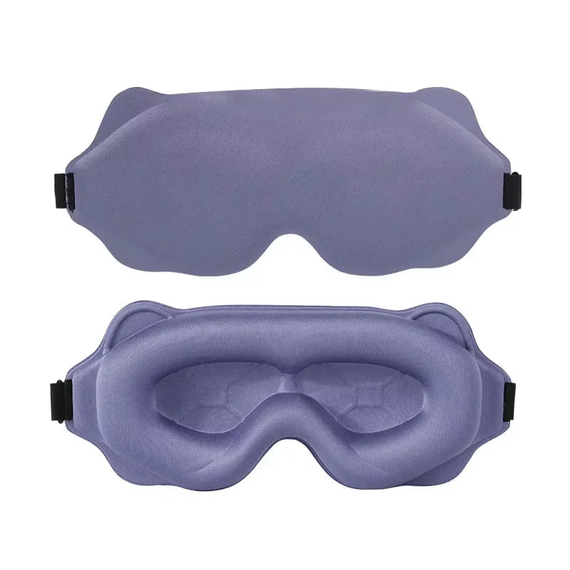 3D Sleeping Mask Block Out Light Soft Padded Sleep Mask For Eyes Slaapmasker Eye Shade Blindfold Sleeping Aid Face Eyepatch Mask