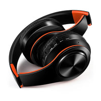 Stereo Wireless Headphones Bluetooth Headset with Mic SD Card Slot for Girls - Samsung Sport Style - 20 Hours Playtime