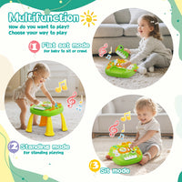 Toddler Musical Activity Table: Ideal for 18+ Months | Interactive Learning Toy with Piano, Lights & Toddler-Ready Activities