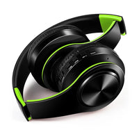 Stereo Wireless Headphones Bluetooth Headset with Mic SD Card Slot for Girls - Samsung Sport Style - 20 Hours Playtime