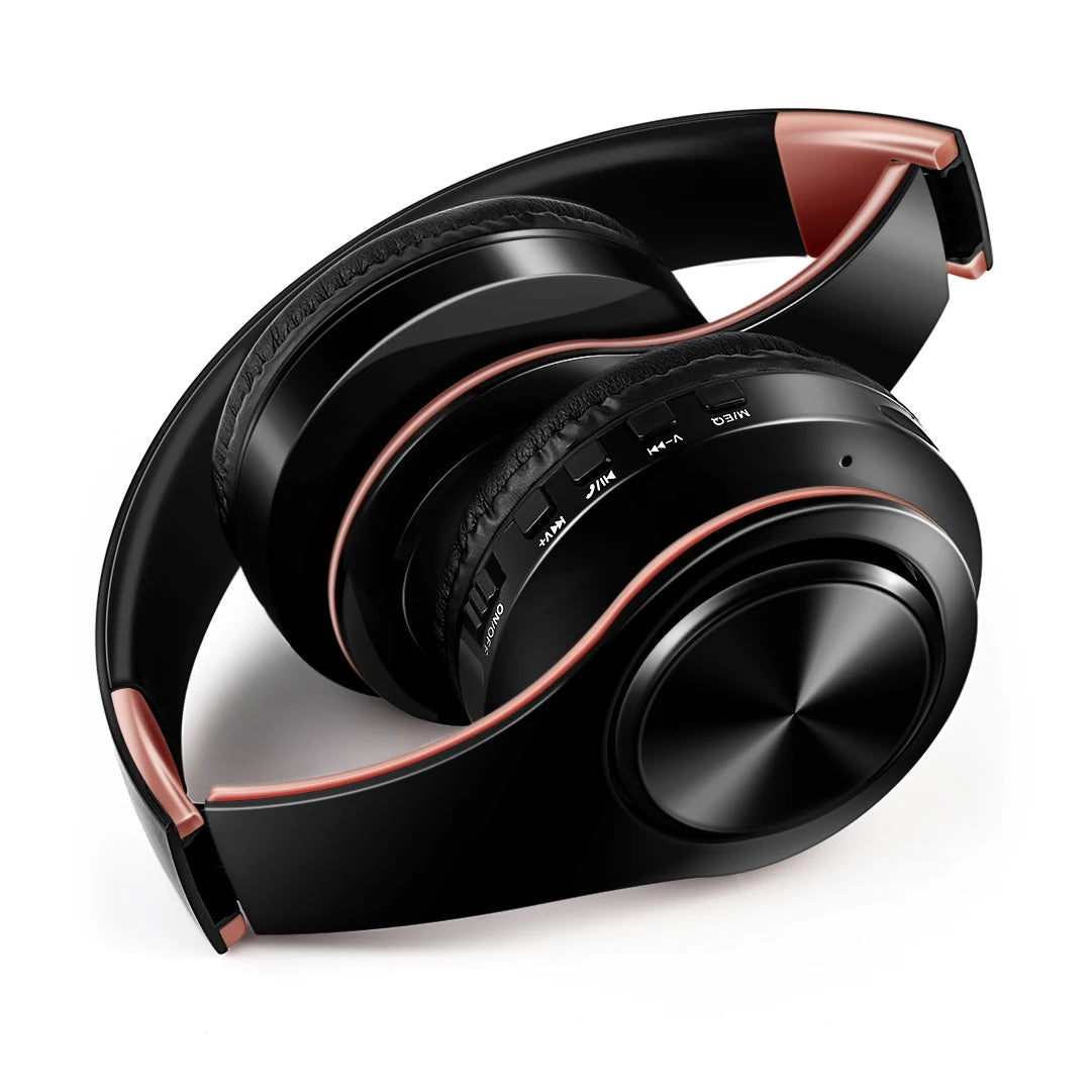 Stereo Wireless Headphones Bluetooth Headset with Mic SD Card Slot for Girls - Samsung Sport Style - 20 Hours Playtime