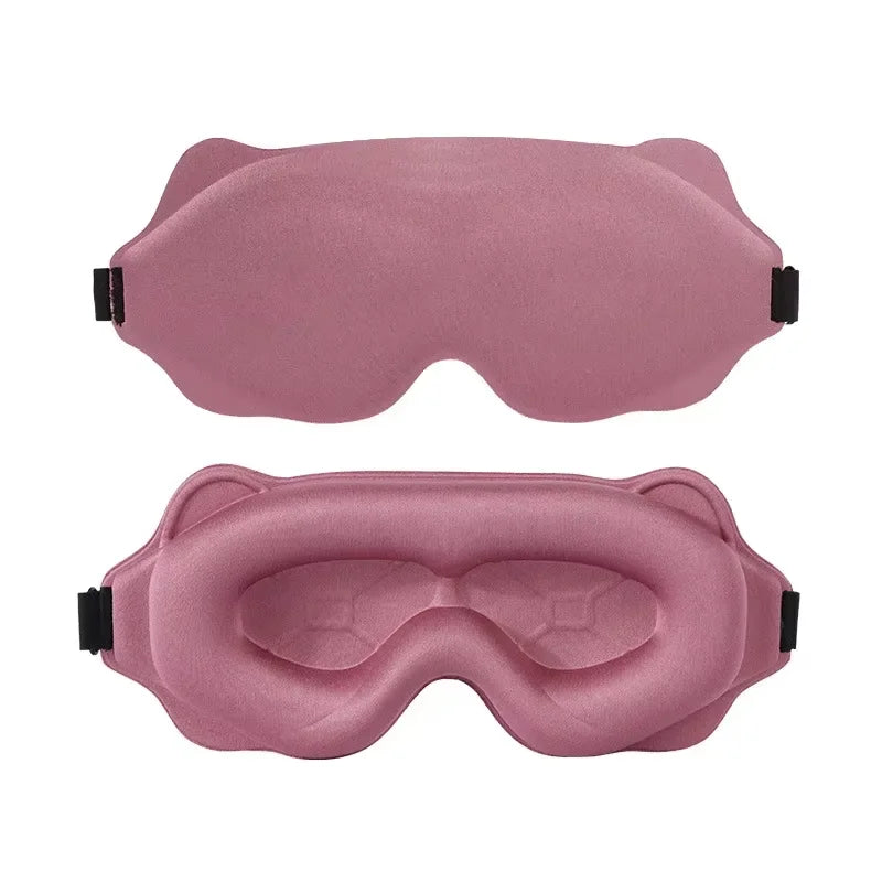 3D Sleeping Mask Block Out Light Soft Padded Sleep Mask For Eyes Slaapmasker Eye Shade Blindfold Sleeping Aid Face Eyepatch Mask