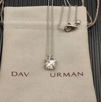 2025 New DY Classic Love Star Pearl Pendant Necklace Temperament Exquisite and Elegant Jewelry Suitable for Any Occasion