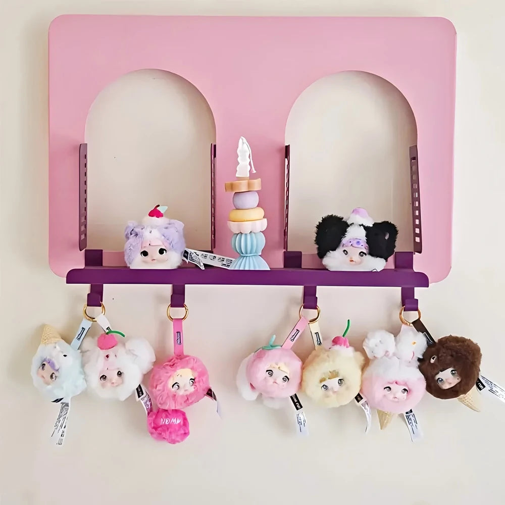 Nommi Blind Box Plush Figures,Nommi 100% Sweetness Series Collectible Toys, Kawaii Action Figure Mystery Box for Gifts