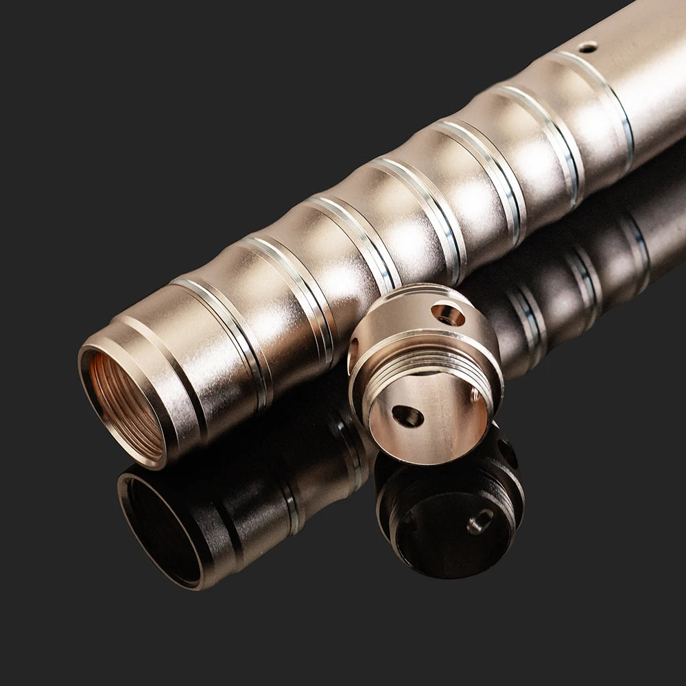 Light up Saber 16 Colors & Sounds RGB Light Sword Metal Handle Laser Sword Toys Light Quiet Mode Children Cosplay Christmas Gift