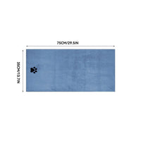 35*75cm/50*100cm Microfiber Pet Bath Towel Embroidered Super Soft Absorbent Cat for Dogs Grooming Supplies