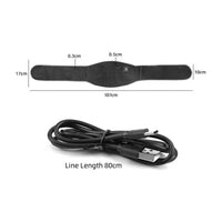 Electric Heated Waist Support Brace Pain Relief Lumbar Heating Pad USB Charging  Magnetic Therapy Back Waist Belt Massage Band