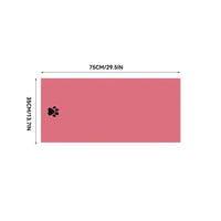 35*75cm/50*100cm Microfiber Pet Bath Towel Embroidered Super Soft Absorbent Cat for Dogs Grooming Supplies