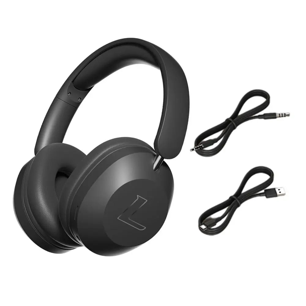 300mAh Wireless Bluetooth V5.3 Headset Eearphone With Mic Hands-free HIFI Stereo BT5.3 Over-Ear Headphone For Call And Music