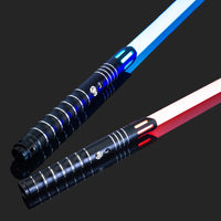 Light up Saber 16 Colors & Sounds RGB Light Sword Metal Handle Laser Sword Toys Light Quiet Mode Children Cosplay Christmas Gift
