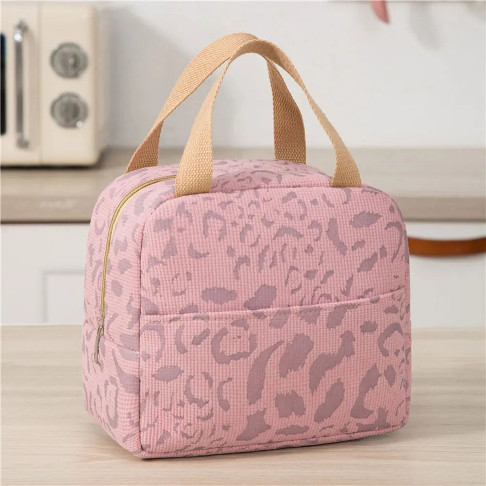 Insulated Lunch Bag Lunch Tote Bag with Aluminum Foil Thermal Lunch Box Bag Multi-Function Large Capacity for Outdoor Travel
