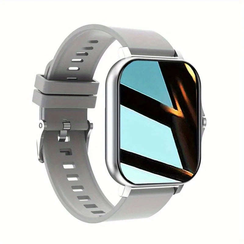 HOT 2025 Smart watch, Bluetooth calls, message reminders, custom dial wallpaper, compatible with Android and iPhone