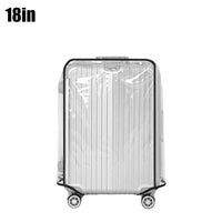 18-30inch Transparent Luggage Protector Cover Waterproof Suitcase Protector Cover Rolling Luggage Suitcase Cover Dustproof Cover