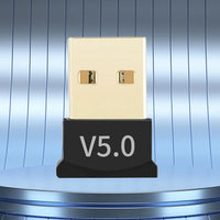 Bluetooth-Compatible 5.0 Receiver Portable Bluetooth-Compatible Transmitter Mini Audio Bluetooth-Compatible Dongle for PC Laptop