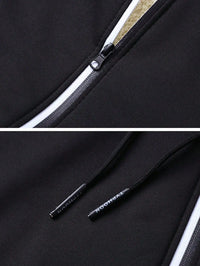 Women's Sherpa Lined Hoodie Jacket, Warm Windproof Zip-Up for Autumn Winter Outdoor