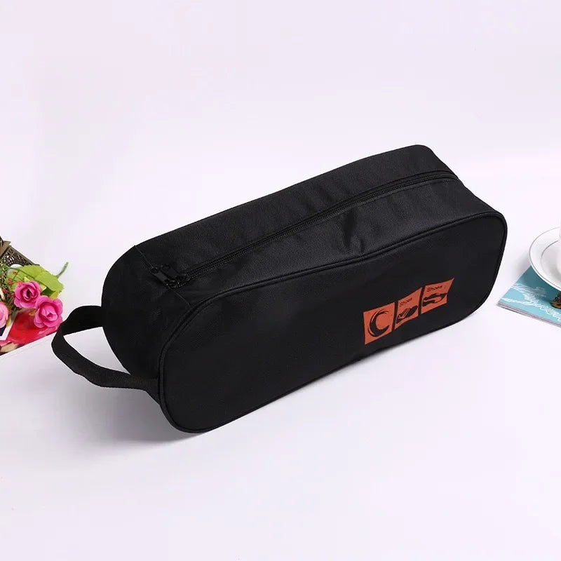 Portable Waterproof Travel Shoes Bag, Breathable Organizer, Gym Training, Yoga, Basketball, Football Shoes,