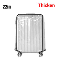 18-30inch Transparent Luggage Protector Cover Waterproof Suitcase Protector Cover Rolling Luggage Suitcase Cover Dustproof Cover