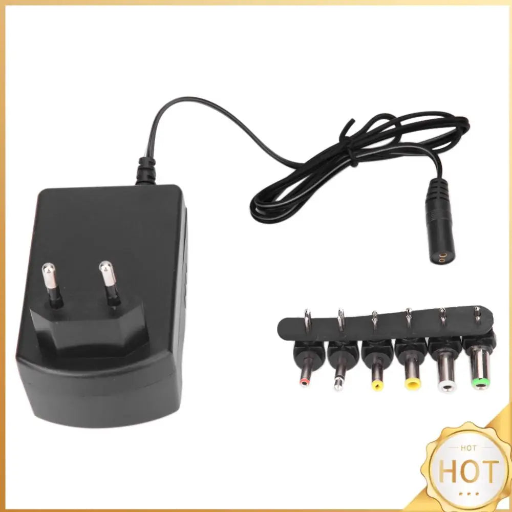 30W Power Supply Charger 3V 4.5V 6V 7.5V 9V 12V 3A 7 Plug Multi Voltage Converter EU Converter Adapter for LED Light Bulb Strip