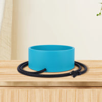 Heated Water Bowl 3.2 L/108 Oz Outdoor Thermal Pet Bowl Anti-Freeze Heated Pet Water Dish for Cat Rabbit Chicken Duck Squirrel