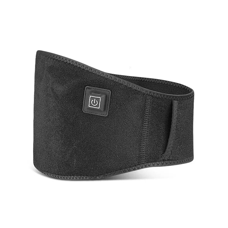 Electric Heated Waist Support Brace Pain Relief Lumbar Heating Pad USB Charging  Magnetic Therapy Back Waist Belt Massage Band