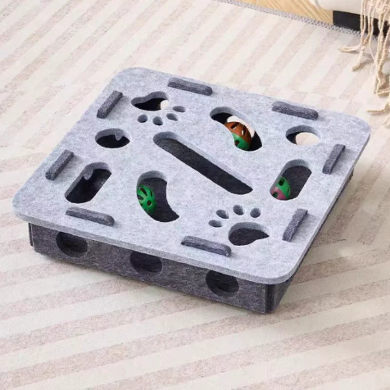 Interactive Cat Puzzle Toy – Keep Indoor Cats Active & Entertained