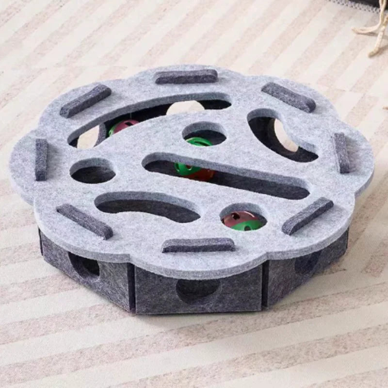 Interactive Cat Puzzle Toy – Keep Indoor Cats Active & Entertained