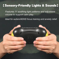 Electronic pop-up game light up play fidget toys,handheld games for children adults Push button gamepads press push games,5 mode