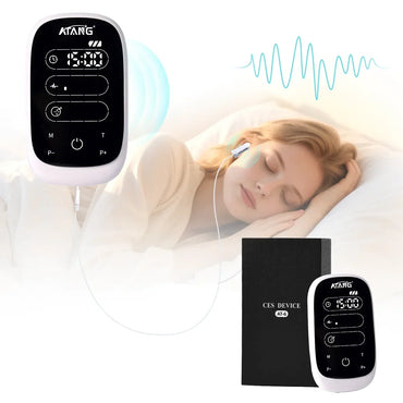 Sleep Aid Device For Insomnia CES Stimulation Therapy Ear Clip Type Touchscreen Fast  Sleeping Instrument Stress Pressure Anxiet