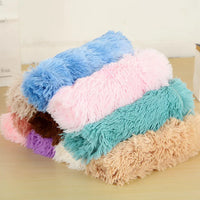 Super Soft Fleece Fluffy Pet Blankets Dog Sleeping MatMattress Extra Warm Pet Cushion for Small Medium Large Dogs & Cats