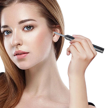 Smart Visual Ear Cleaner Rechargeable Ear Picker Health Care Set (Black 9PCS)