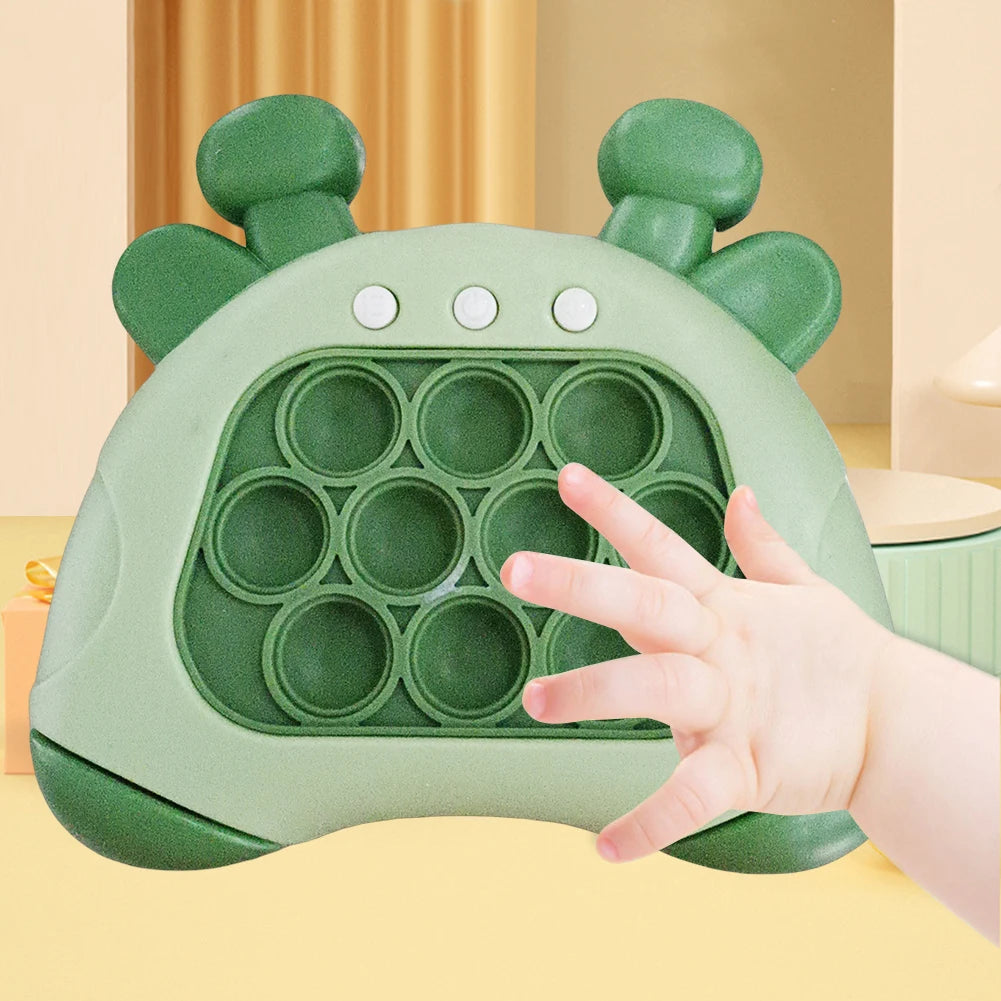 Anti Stress Toys Relieve Anxiety Push Squeeze Toy Handheld Sensory Relief Toys Quick Push Toy with Lights Family Interaction Toy