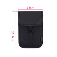 Waterproof Mini Travel Passport Holder Bag RFID ID Credit Card Neck Wallet Anti-theft Pouch Storage Organizer Crossbody Bags