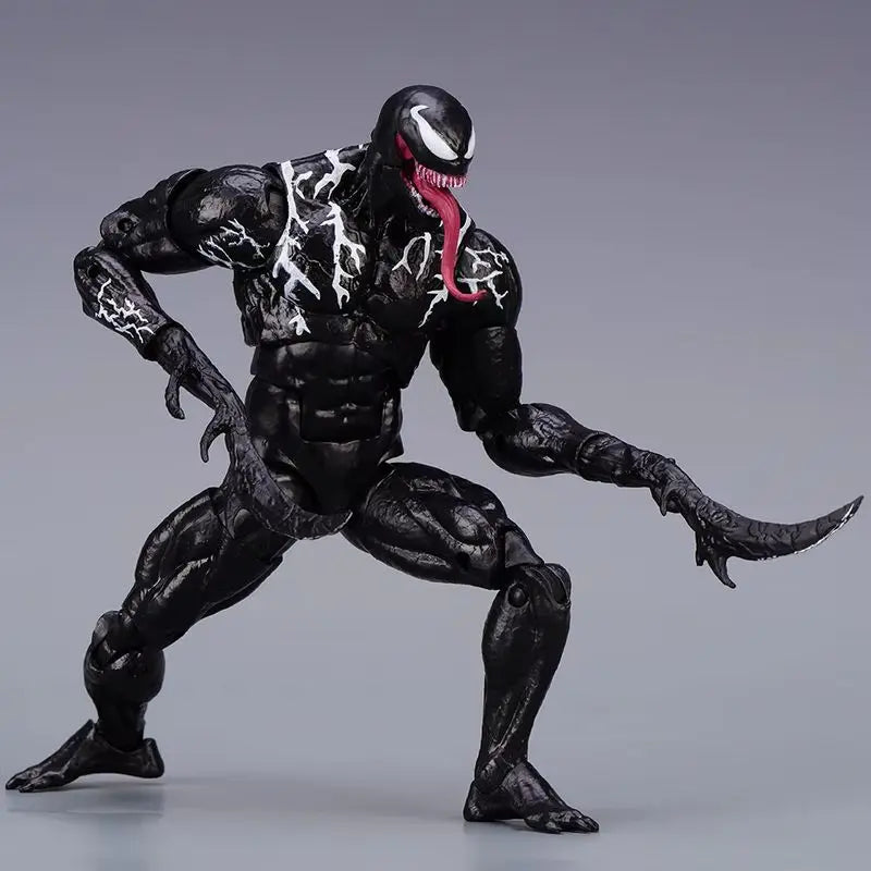 Venom Legends Action Figure Joint Movable Toys Movie Collection Change Face Statue Model Collectible Decorate For Toy Gift