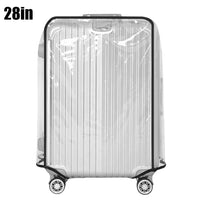 18-30inch Transparent Luggage Protector Cover Waterproof Suitcase Protector Cover Rolling Luggage Suitcase Cover Dustproof Cover