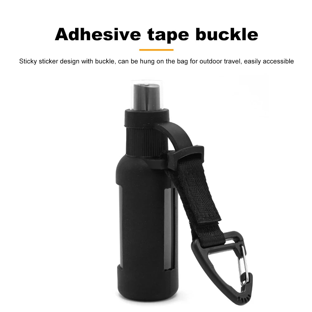 50ml Mini Fine Mist Spray BottlesTravel Bottle with Tactical Hook Strap Refillable Spray Bottle Alcohol Spray Bottle for Liquid