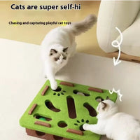 Interactive Cat Puzzle Toy – Keep Indoor Cats Active & Entertained