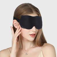 3D Sleeping Mask Block Out Light Soft Padded Sleep Mask For Eyes Slaapmasker Eye Shade Blindfold Sleeping Aid Face Eyepatch Mask
