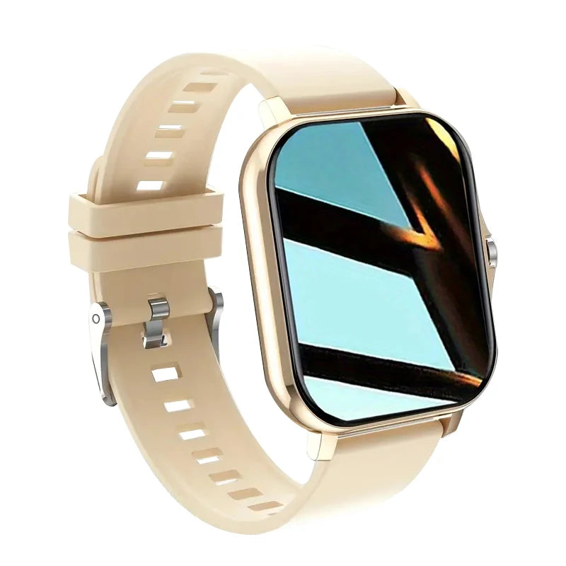 HOT 2025 Smart watch, Bluetooth calls, message reminders, custom dial wallpaper, compatible with Android and iPhone