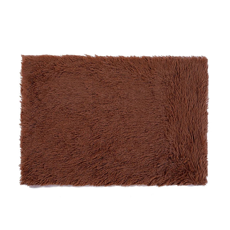 Super Soft Fleece Fluffy Pet Blankets Dog Sleeping MatMattress Extra Warm Pet Cushion for Small Medium Large Dogs & Cats