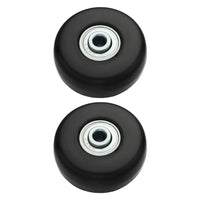 1 Pair Luggage Suitcase Replacement Wheels with Metal Bearings Axles Screw Rubber Casters Wear Resistant Deluxe Repair Tool