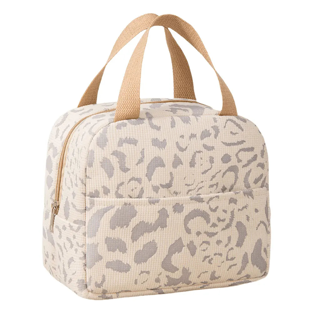 Insulated Lunch Bag Lunch Tote Bag with Aluminum Foil Thermal Lunch Box Bag Multi-Function Large Capacity for Outdoor Travel