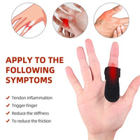 Adjustable Trigger Finger Splint Pain Relief Corrector Brace for Sprain Dislocation Fracture Straighten Support