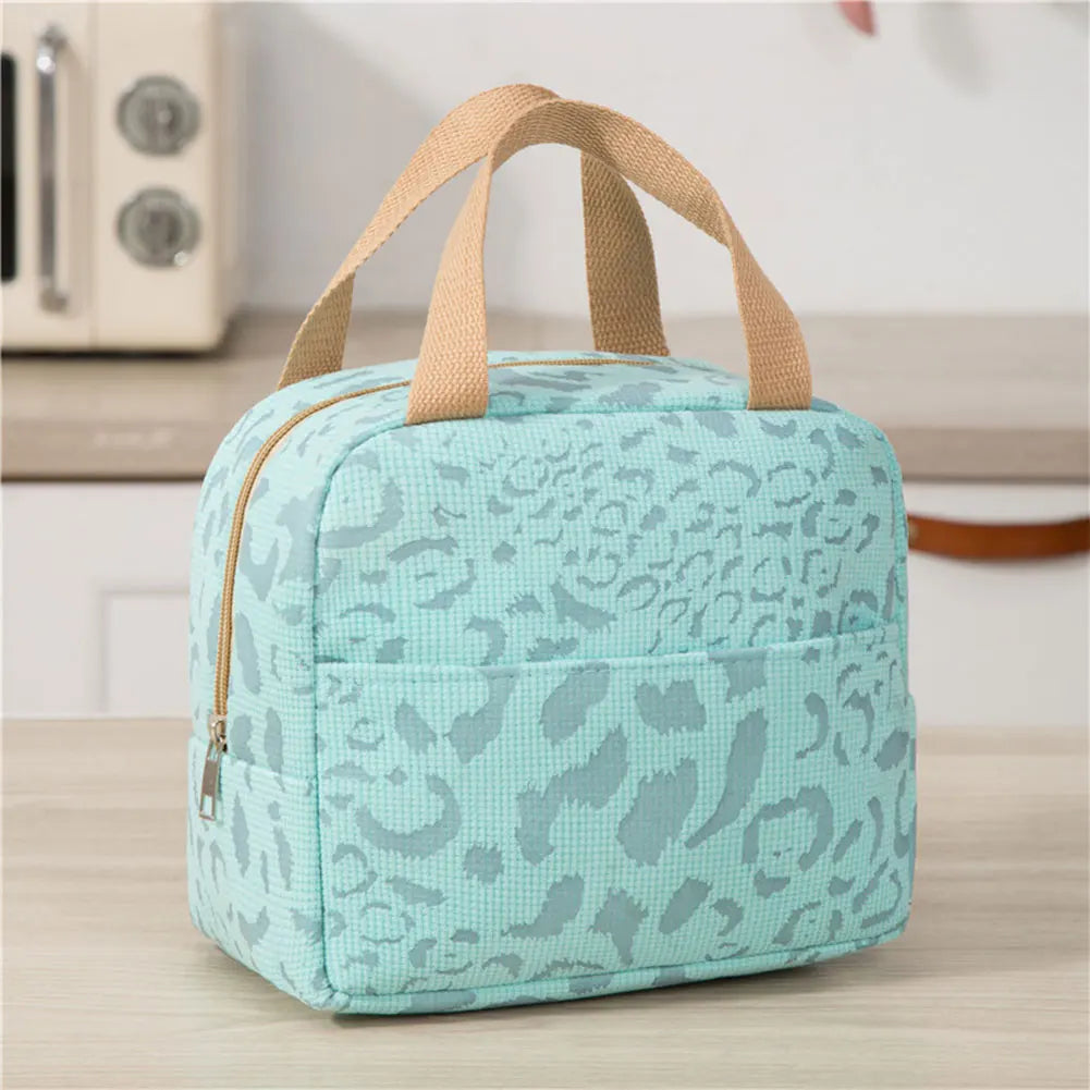 Insulated Lunch Bag Lunch Tote Bag with Aluminum Foil Thermal Lunch Box Bag Multi-Function Large Capacity for Outdoor Travel