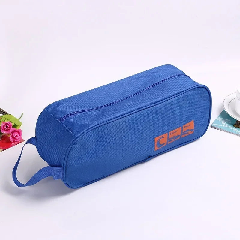 Portable Waterproof Travel Shoes Bag, Breathable Organizer, Gym Training, Yoga, Basketball, Football Shoes,